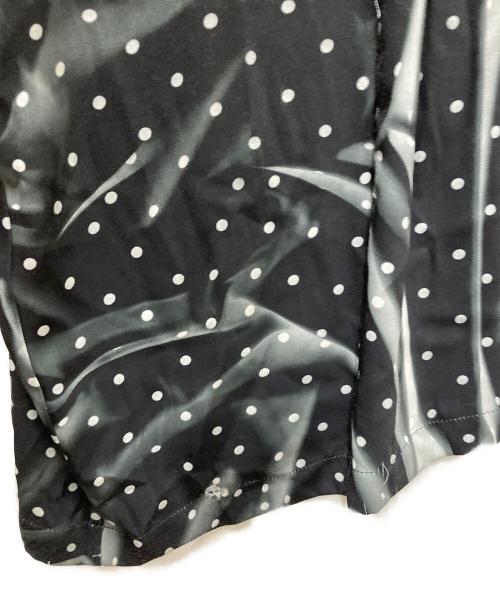MM6 Maison Margiela（エムエムシックスメゾンマルジェラ）MM6 Maison Margiela (エムエムシックスメゾンマルジェラ) ドットワイドパンツ ブラック サイズ:40の古着・服飾アイテム