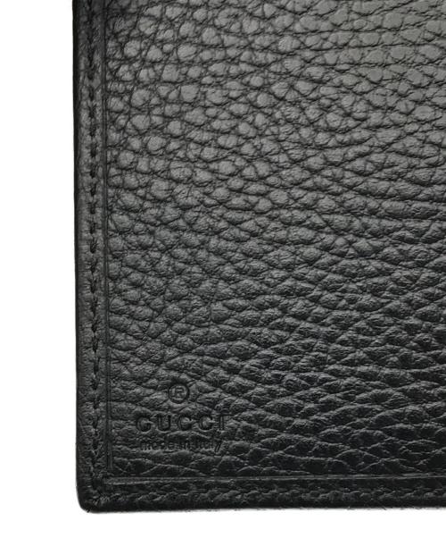 GUCCI（グッチ）GUCCI (グッチ) GGマーモント 3つ折り財布 ブラックの古着・服飾アイテム