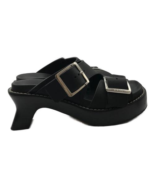 LOEWE（ロエベ）LOEWE (ロエベ) EASE HEEL SLIDE ブラック サイズ:36の古着・服飾アイテム