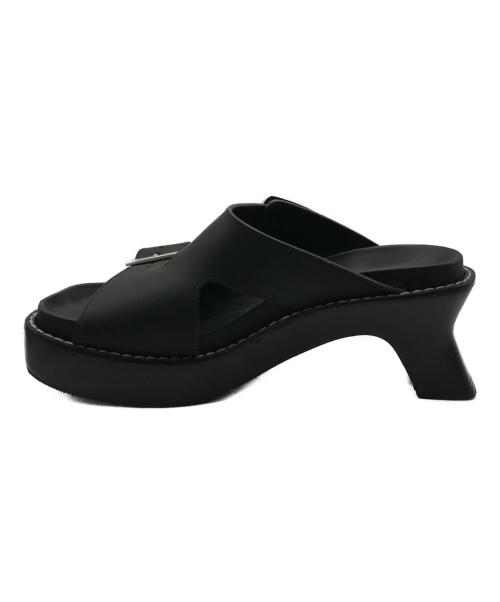 LOEWE（ロエベ）LOEWE (ロエベ) EASE HEEL SLIDE ブラック サイズ:36の古着・服飾アイテム