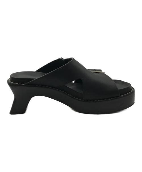 LOEWE（ロエベ）LOEWE (ロエベ) EASE HEEL SLIDE ブラック サイズ:36の古着・服飾アイテム