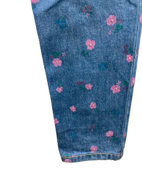 MARC JACOBS（マークジェイコブス）MARC JACOBS (マークジェイコブス) フラワーペイントデニムパンツ インディゴ サイズ:25の古着・服飾アイテム