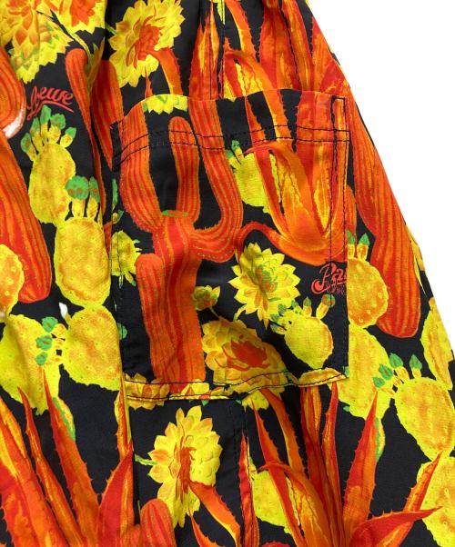 LOEWE（ロエベ）LOEWE (ロエベ) Cactus print flare shorts イエロー×オレンジ サイズ:Sの古着・服飾アイテム