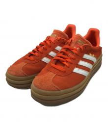 adidas（アディダス）の古着「Gazelle Bold ローカットスニーカー」｜オレンジ