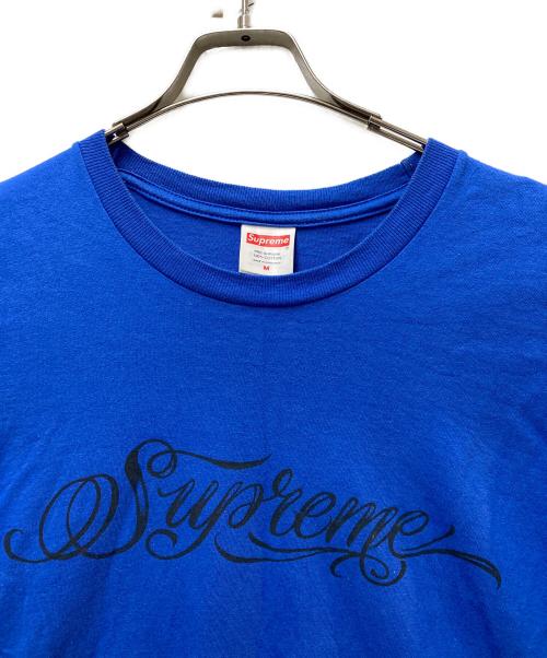 SUPREME（シュプリーム）SUPREME (シュプリーム) 24AW script tee ブルー サイズ:Mの古着・服飾アイテム