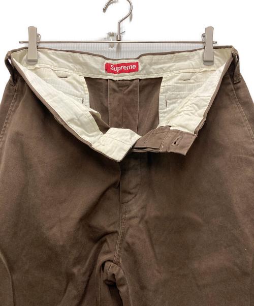SUPREME（シュプリーム）Supreme (シュプリーム) 24FW chino Pant チノパン ブラウン サイズ:32の古着・服飾アイテム