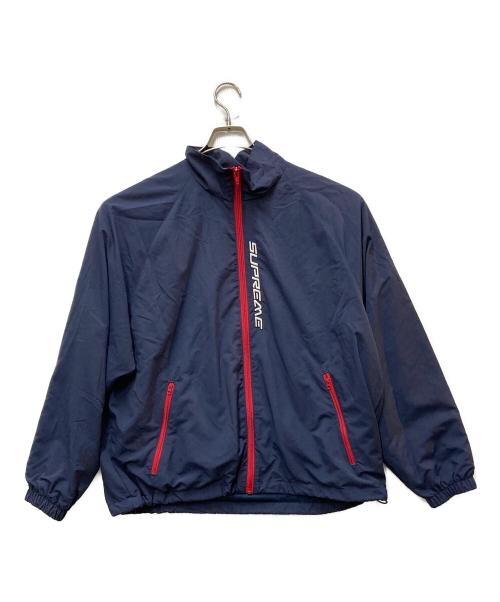 SUPREME（シュプリーム）SUPREME (シュプリーム) 25SS Contrast Zip Track Jacket ナイロンジャケット ネイビー サイズ:Mの古着・服飾アイテム