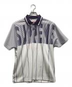 SUPREMEシュプリーム）の古着「18SS SOCCER POLO ポロシャツ」｜ホワイト×パープル