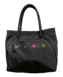 MARNI KIDS（マルニ キッズ）の古着「スパンコール装飾 トートバッグ」｜ブラック