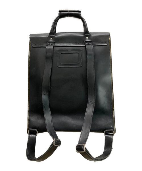 Dr.Martens（ドクターマーチン）Dr.Martens (ドクターマーチン) レザーバックパック ブラックの古着・服飾アイテム
