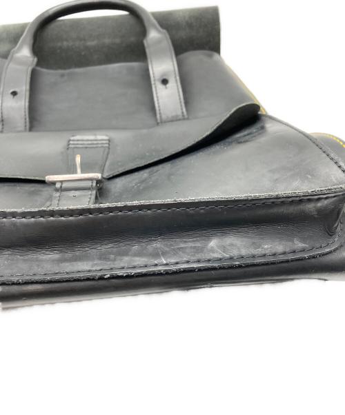 Dr.Martens（ドクターマーチン）Dr.Martens (ドクターマーチン) レザーバックパック ブラックの古着・服飾アイテム