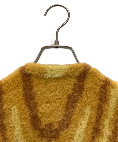 FUCKING AWESOME（ファッキンオーサム）FUCKING AWESOME (ファッキンオーサム) Acid Hairy Cardigan オレンジ サイズ:XLの古着・服飾アイテム