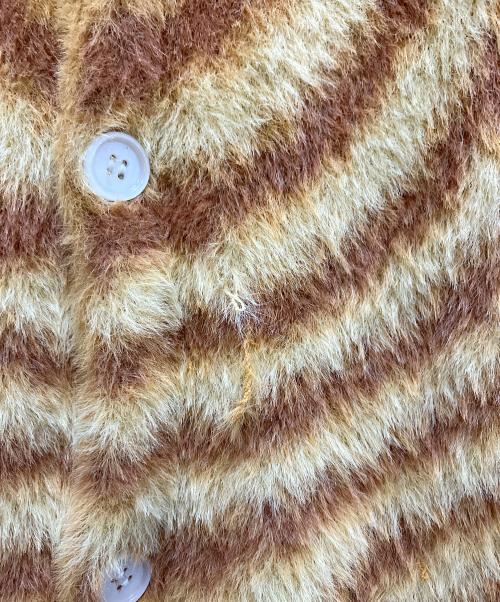 FUCKING AWESOME（ファッキンオーサム）FUCKING AWESOME (ファッキンオーサム) Acid Hairy Cardigan オレンジ サイズ:XLの古着・服飾アイテム