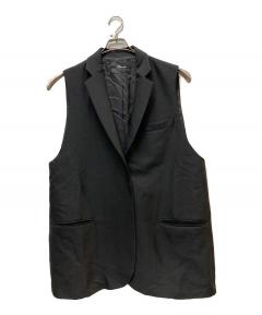 中古・古着通販】Noble (ノーブル) Vカラージレブラウス ネイビー