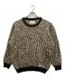 WACKO MARIA（ワコマリア）の古着「Leopard Mohair Crew Sweater」｜ブラウン