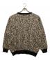 WACKO MARIA (ワコマリア) Leopard Mohair Crew Sweater ブラウン サイズ:L：25000円
