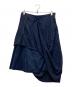 H&M（エイチアンドエム）の古着「Hitched Up Skirt」｜ネイビー