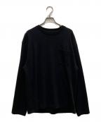 BATONERバトナ―）の古着「ロングスリーブTシャツ」｜ブラック
