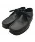 CLARKS（クラークス）の古着「Wallabee Black Leather モカシンシューズ」｜ブラック