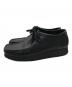 CLARKS (クラークス) Wallabee Black Leather モカシンシューズ ブラック サイズ:UK8：13000円