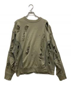 中古・古着通販】TTT MSW (ティー) fruits thermal long sleeve グレー