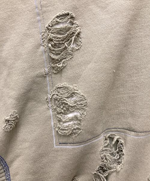 C.E（シーイー）C.E (シーイー) PLAGUE WIDE RIB CUT CREW NECK グリーン サイズ:Mの古着・服飾アイテム