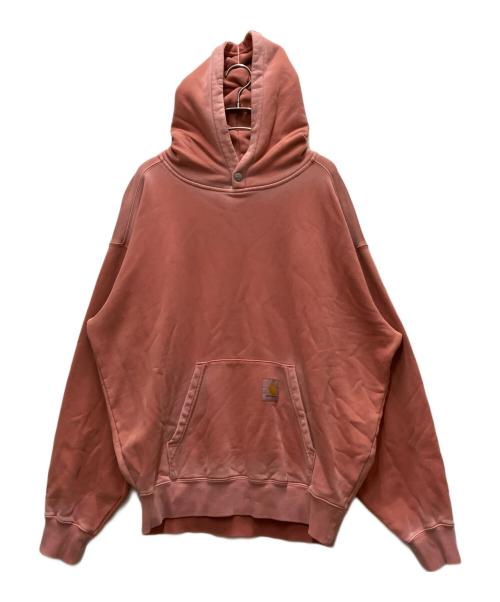 Carhartt WIP（カーハート ワーク イン プログレス）CARHARTT WIP (カーハート ワーク イン プログレス) HOODED ORSON SWEAT ピンク サイズ:Mの古着・服飾アイテム