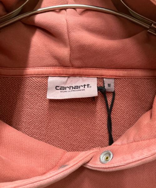 Carhartt WIP（カーハート ワーク イン プログレス）CARHARTT WIP (カーハート ワーク イン プログレス) HOODED ORSON SWEAT ピンク サイズ:Mの古着・服飾アイテム