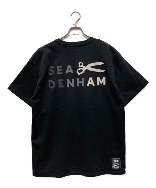 WIND AND SEA（ウィンダンシー）WIND AND SEA (ウィンダンシー) Denham (デンハム) (SEADENHAM) SS TEE ブラック サイズ:Mの古着・服飾アイテム