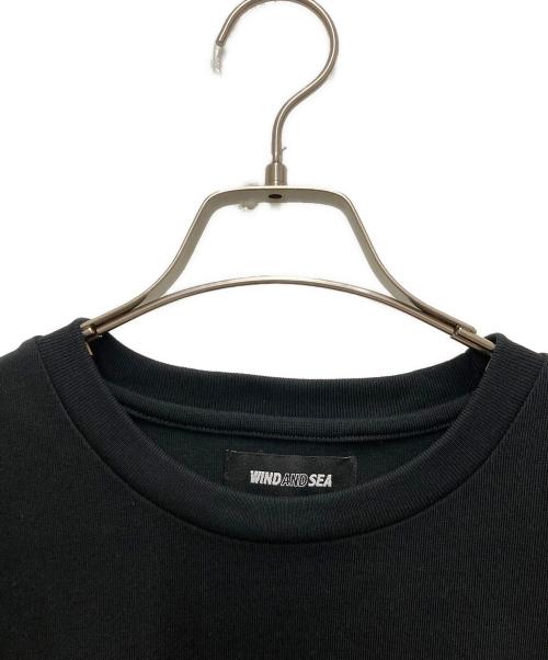 WIND AND SEA（ウィンダンシー）WIND AND SEA (ウィンダンシー) Denham (デンハム) (SEADENHAM) SS TEE ブラック サイズ:Mの古着・服飾アイテム