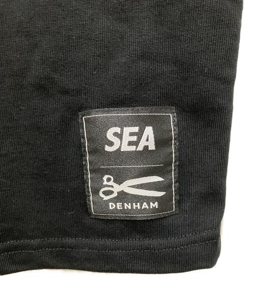 WIND AND SEA（ウィンダンシー）WIND AND SEA (ウィンダンシー) Denham (デンハム) (SEADENHAM) SS TEE ブラック サイズ:Mの古着・服飾アイテム