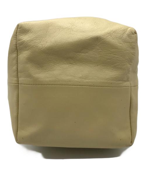 JIL SANDER（ジルサンダー）JIL SANDER (ジルサンダー) ドローストリングバッグ イエローの古着・服飾アイテム