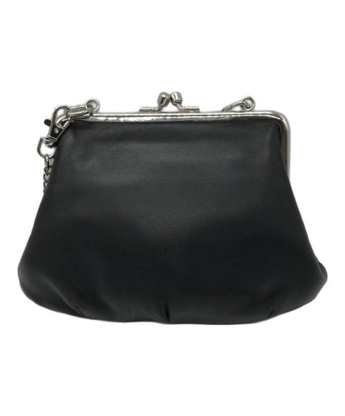 Vivienne Westwood（ヴィヴィアンウエストウッド）Vivienne Westwood (ヴィヴィアンウエストウッド) がま口 ショルダーバッグ ブラックの古着・服飾アイテム