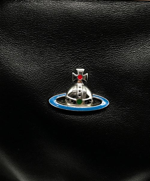 Vivienne Westwood（ヴィヴィアンウエストウッド）Vivienne Westwood (ヴィヴィアンウエストウッド) がま口 ショルダーバッグ ブラックの古着・服飾アイテム