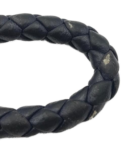 BOTTEGA VENETA（ボッテガベネタ）BOTTEGA VENETA (ボッテガベネタ) イントレチャートキーリング ネイビーの古着・服飾アイテム