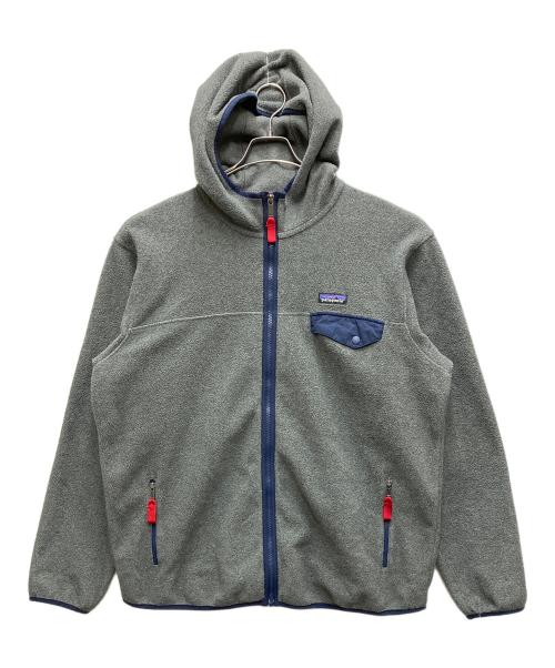 Patagonia（パタゴニア）Patagonia (パタゴニア) ライトウェイト シンチラ スナップ フーディ グレー サイズ:Lの古着・服飾アイテム