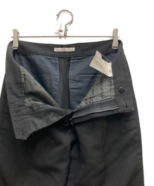 Acne studios（アクネ ストゥディオズ）ACNE STUDIOS (アクネ ストゥディオズ) トラウザーパンツ ブラック サイズ:46の古着・服飾アイテム