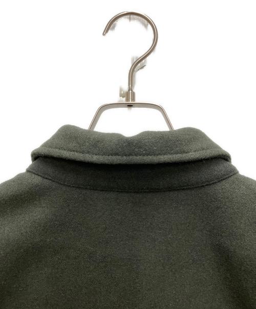 LACOSTE（ラコステ）LACOSTE (ラコステ) ウールブレンド3レイヤージャケットショートコート グリーン サイズ:Mの古着・服飾アイテム