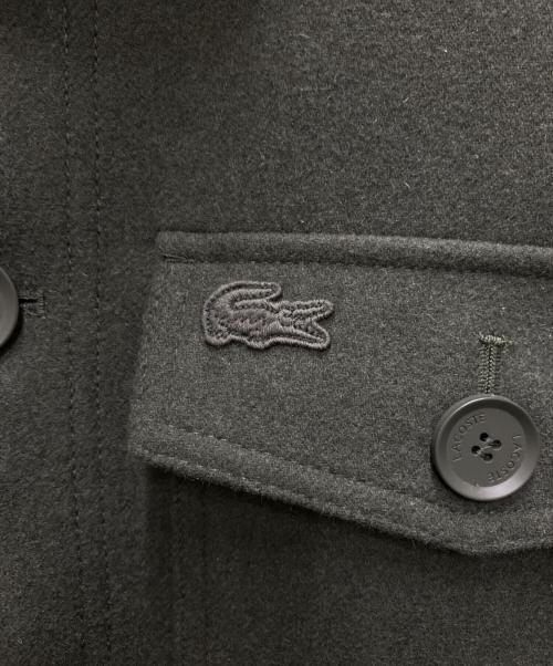 LACOSTE（ラコステ）LACOSTE (ラコステ) ウールブレンド3レイヤージャケットショートコート グリーン サイズ:Mの古着・服飾アイテム