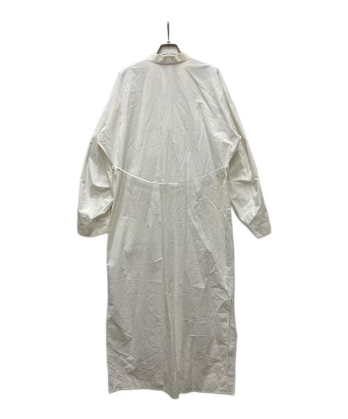 Mame Kurogouchi（マメクロゴウチ）Mame Kurogouchi (マメクロゴウチ) Nidom Cotton Shirt Dress ホワイト サイズ:1の古着・服飾アイテム