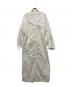Mame Kurogouchi（マメクロゴウチ）の古着「Nidom Cotton Shirt Dress」｜ホワイト