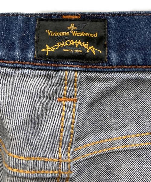Vivienne Westwood（ヴィヴィアンウエストウッド）Vivienne Westwood (ヴィヴィアンウエストウッド) デニムパンツ インディゴ サイズ:26の古着・服飾アイテム