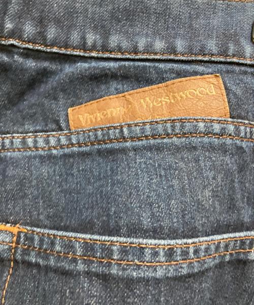 Vivienne Westwood（ヴィヴィアンウエストウッド）Vivienne Westwood (ヴィヴィアンウエストウッド) デニムパンツ インディゴ サイズ:26の古着・服飾アイテム