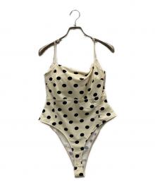 MAISON SPECIAL（メゾンスペシャル）の古着「Cup-in Dot Bodysuit」｜ベージュ