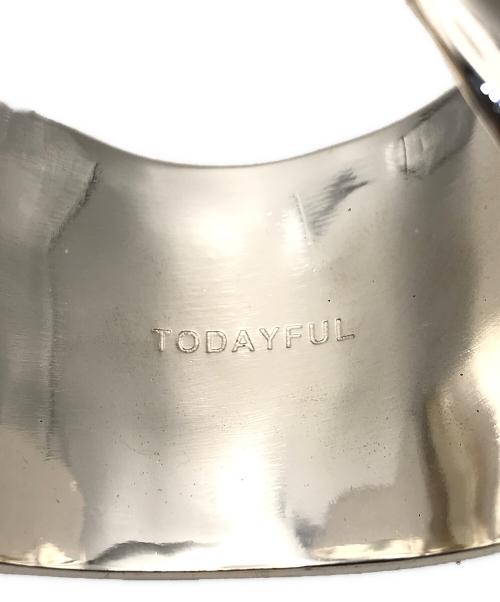 TODAYFUL（トゥデイフル）TODAYFUL (トゥデイフル) Nuance Wide Cuff バングル シルバーの古着・服飾アイテム