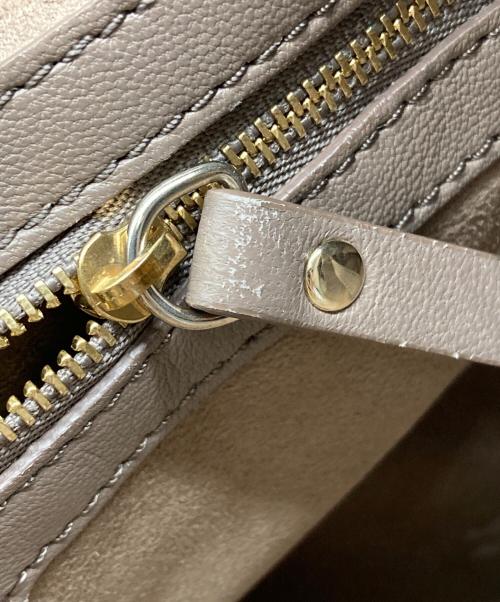 JIMMY CHOO（ジミーチュウ）JIMMY CHOO (ジミーチュウ) ハンドバッグ ブラウンの古着・服飾アイテム
