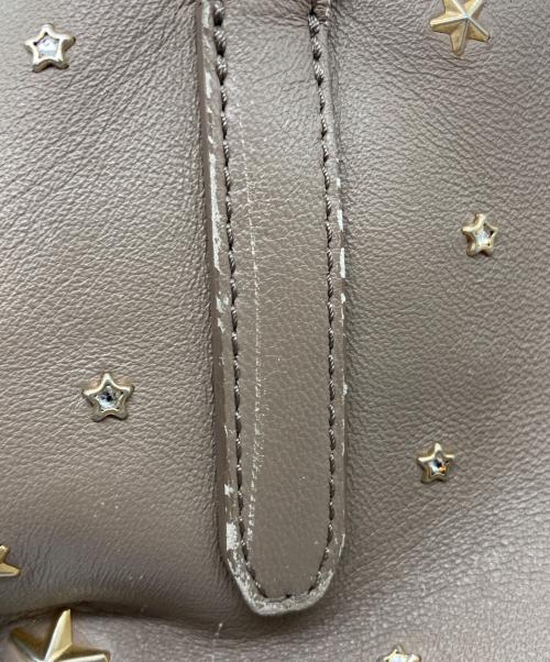 JIMMY CHOO（ジミーチュウ）JIMMY CHOO (ジミーチュウ) ハンドバッグ ブラウンの古着・服飾アイテム
