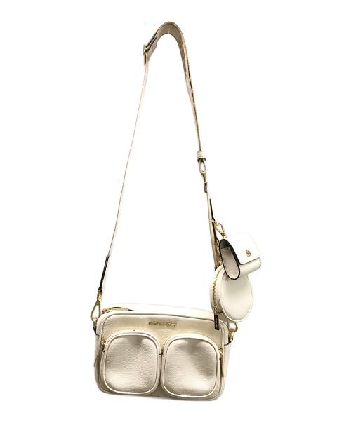 MICHAEL KORS（マイケルコース）MICHAEL KORS (マイケルコース) ショルダーバッグ ベージュの古着・服飾アイテム