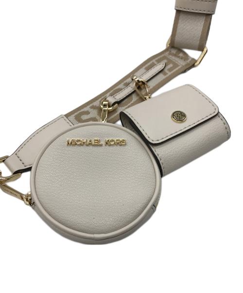 MICHAEL KORS（マイケルコース）MICHAEL KORS (マイケルコース) ショルダーバッグ ベージュの古着・服飾アイテム