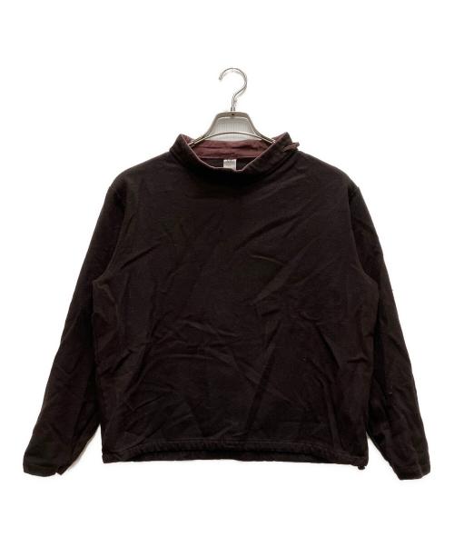 C.P COMPANY（シーピーカンパニー）C.P COMPANY (シーピーカンパニー) AW00 ウールスウェット ブラウン サイズ:Mの古着・服飾アイテム